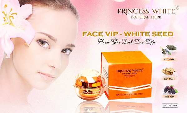 Kem Tái Sinh Face Vip Princess White 